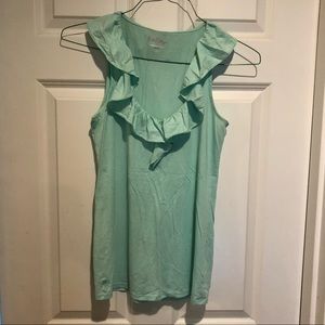 Lilly Pulitzer ruffle top